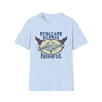 Soulease Repair Tee | “Undergoing Spiritual Maintenance” Vintage Wings T-Shirt