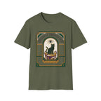 Divinely Protected Cat T-Shirt | Mystical Black Cat Graphic