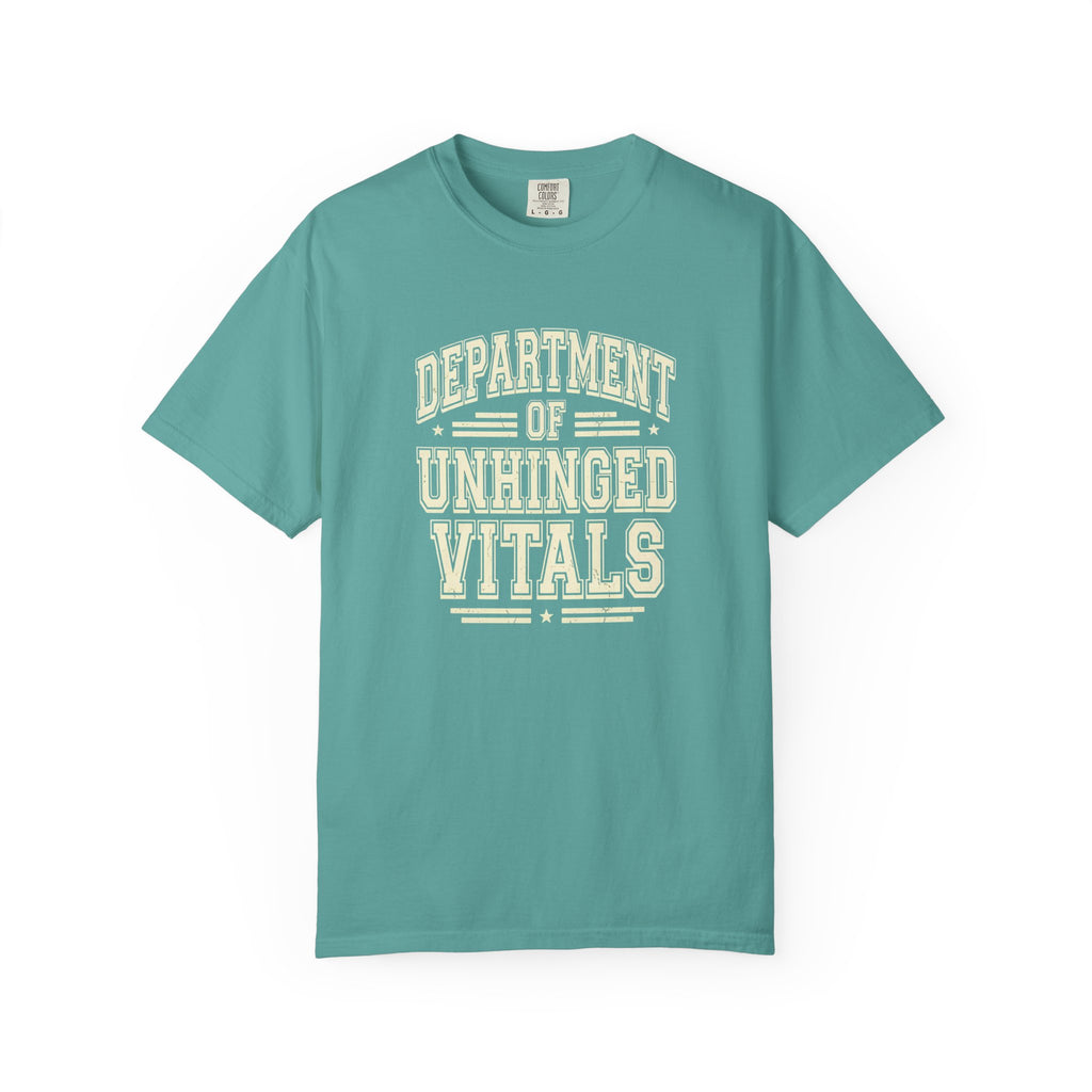 Department of Unhinged Vitals T‑Shirt