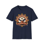 Caffeinated Enlightenment Tee | 'Brewing Inner Peace' Coffee Graphic T-Shirt