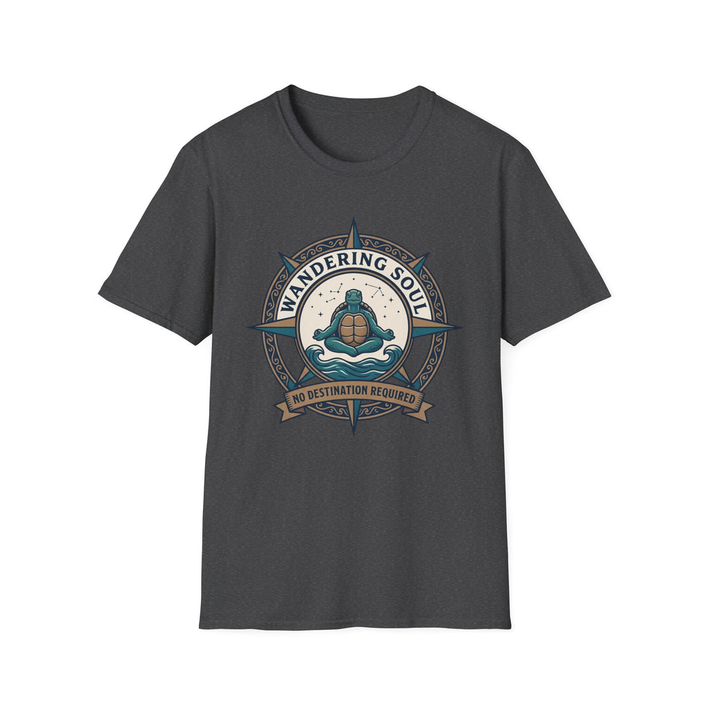 Wandering Soul Turtle T-Shirt | Adventure Graphic Tee for Travelers