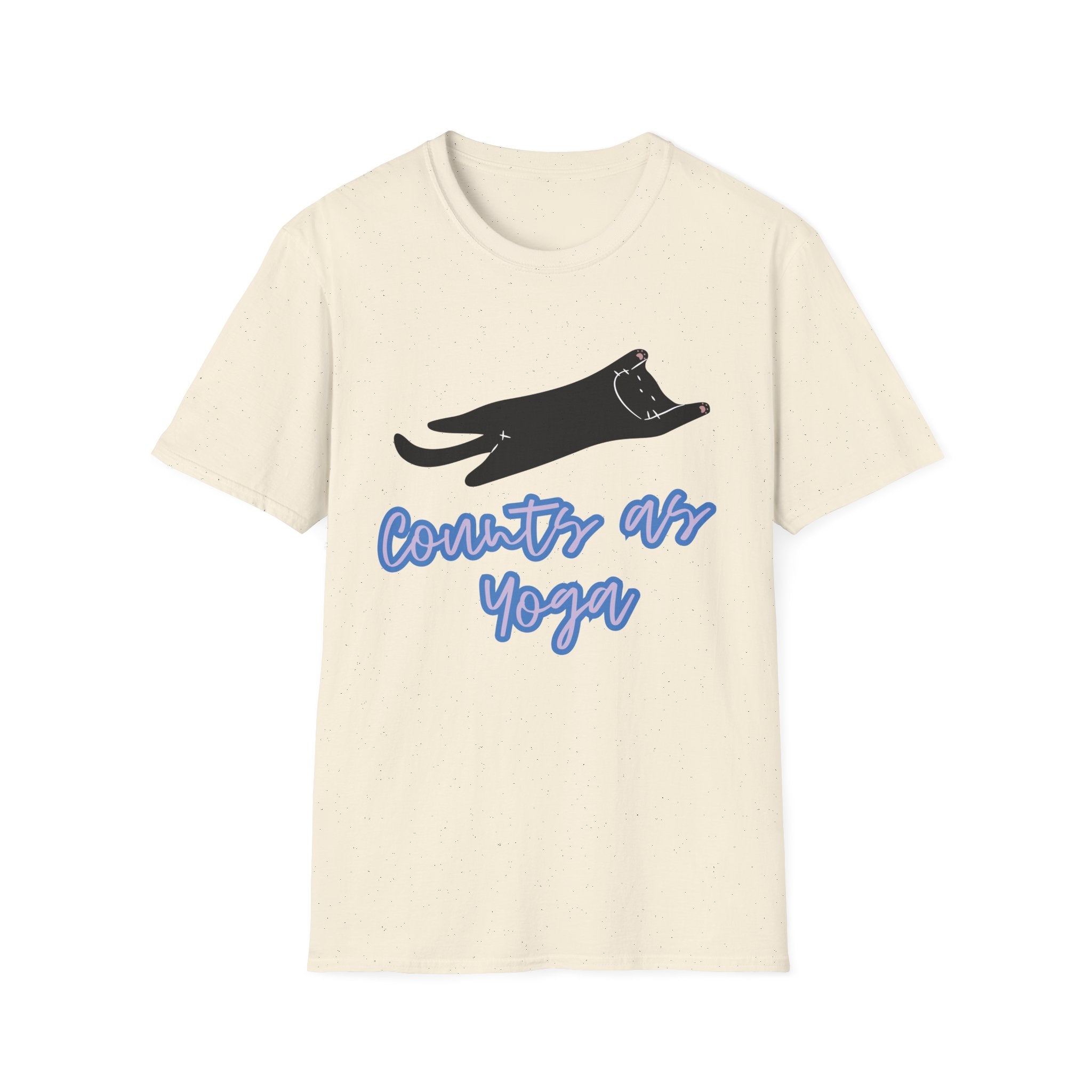 Country Air Yoga T-Shirt | Relaxed Cat Stretch Tee