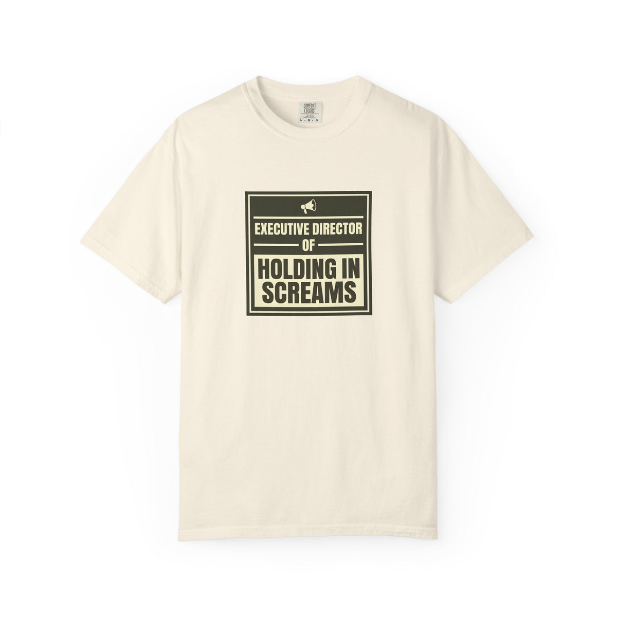 Executive Director of Holding in Screams T-Shirt