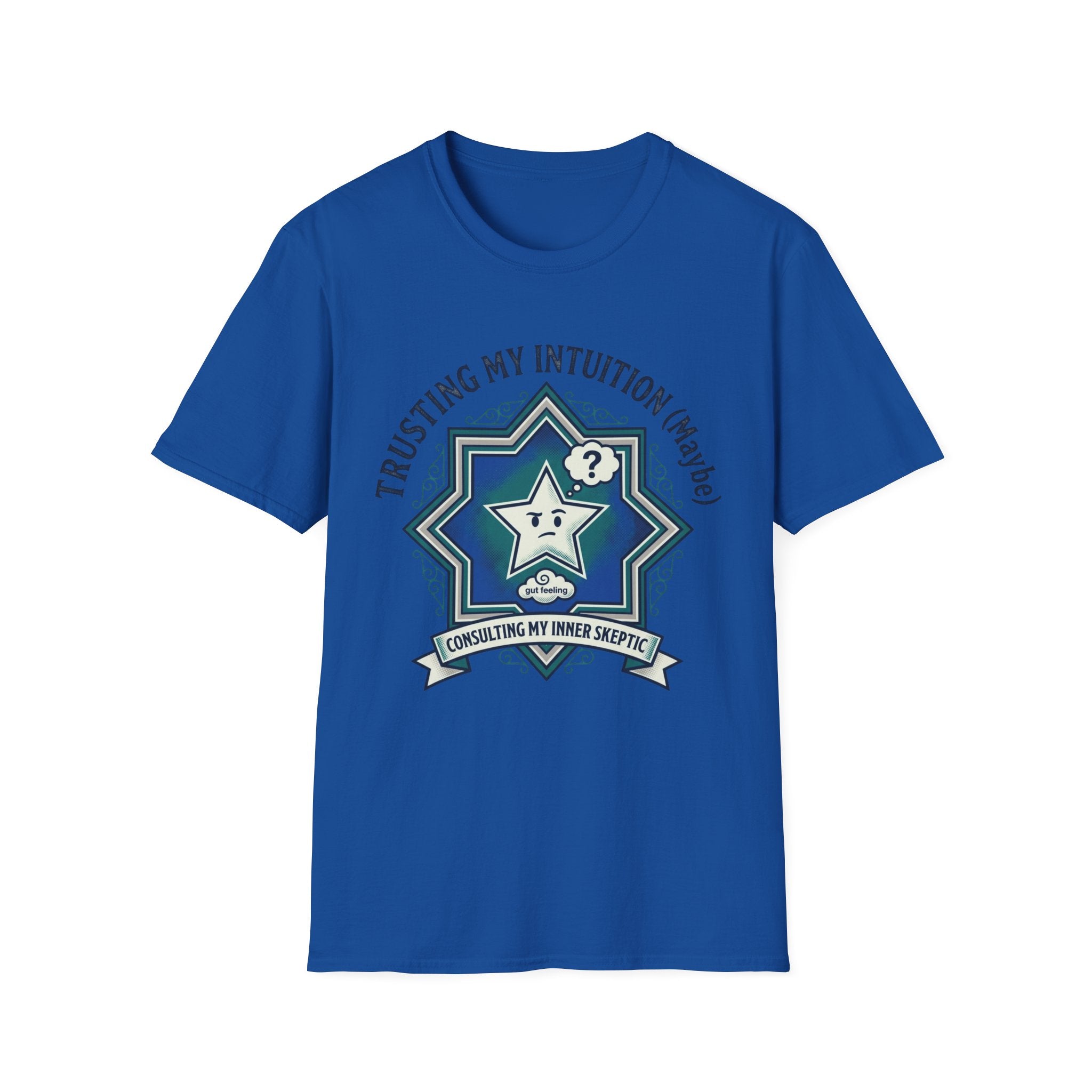 Trusting My Intuition (Maybe) T-Shirt | Funny Psychic Star Graphic Tee