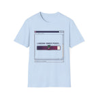 Loading Inner Peace T-Shirt | Retro Window Progress Bar Graphic Tee
