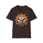 Caffeinated Enlightenment Tee | 'Brewing Inner Peace' Coffee Graphic T-Shirt