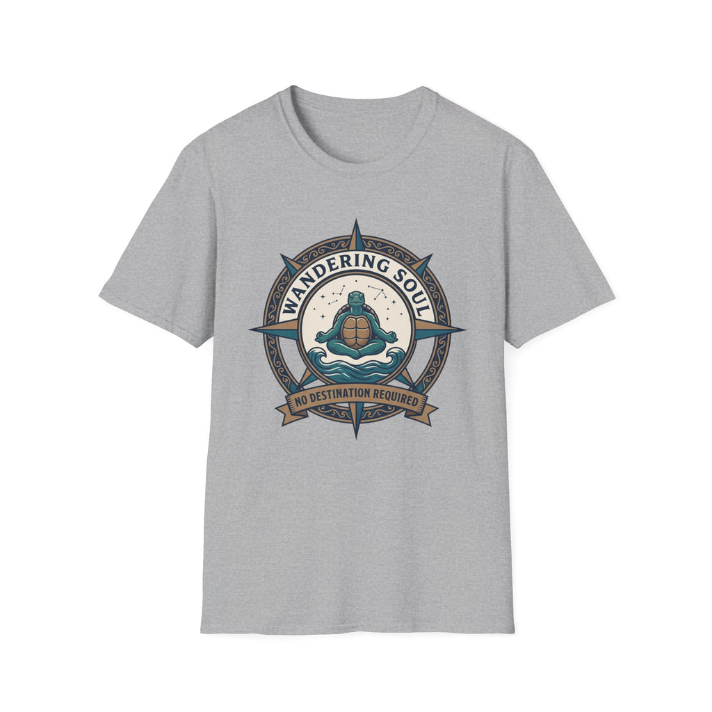 Wandering Soul Turtle T-Shirt | Adventure Graphic Tee for Travelers