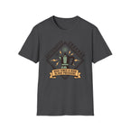 Caffeinated Chakras T-Shirt | "High Vibes & High Blood Pressure" Coffee Lovers Tee