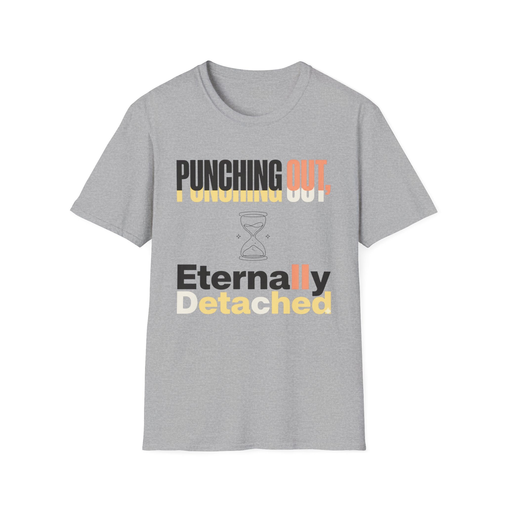 Punching Out T-Shirt | “Eternally Detached” Retro Graphic Tee