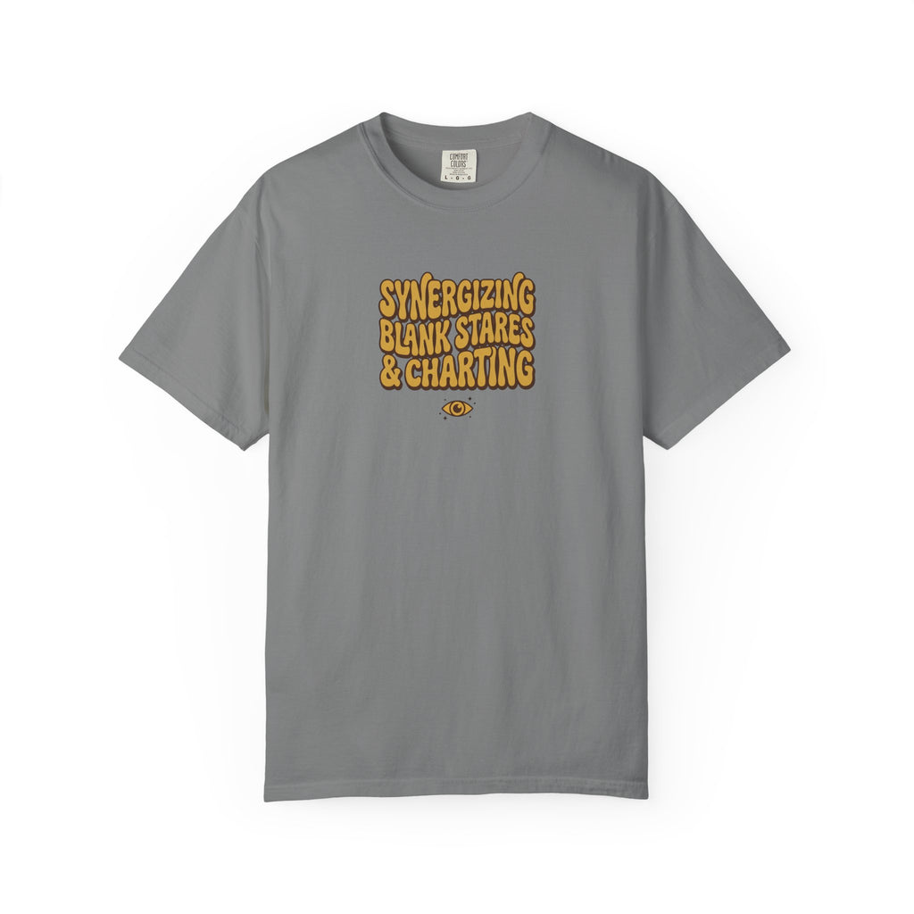 Synergizing Blank Stares & Charting T-Shirt