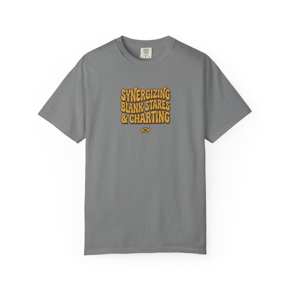 Synergizing Blank Stares & Charting T-Shirt