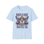 Soulease Coffee Co. T-Shirt | 'Undergoing Spiritual Maintenance' Winged Coffee Logo