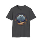 Waiting for the Universe T-Shirt | Moody Cloud Graphic Tee ("Divine Timing")