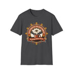 Caffeinated Enlightenment Tee | 'Brewing Inner Peace' Coffee Graphic T-Shirt