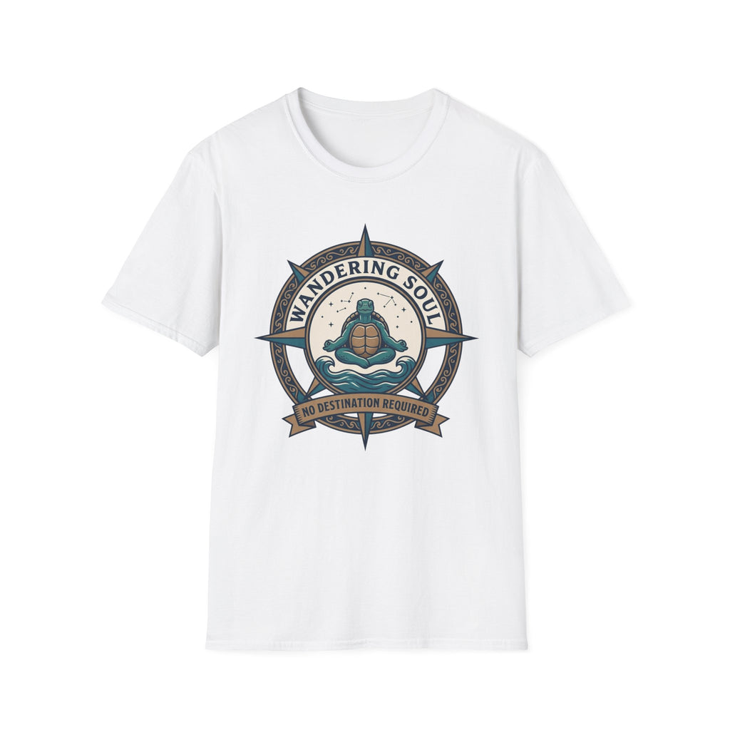 Wandering Soul Turtle T-Shirt | Adventure Graphic Tee for Travelers