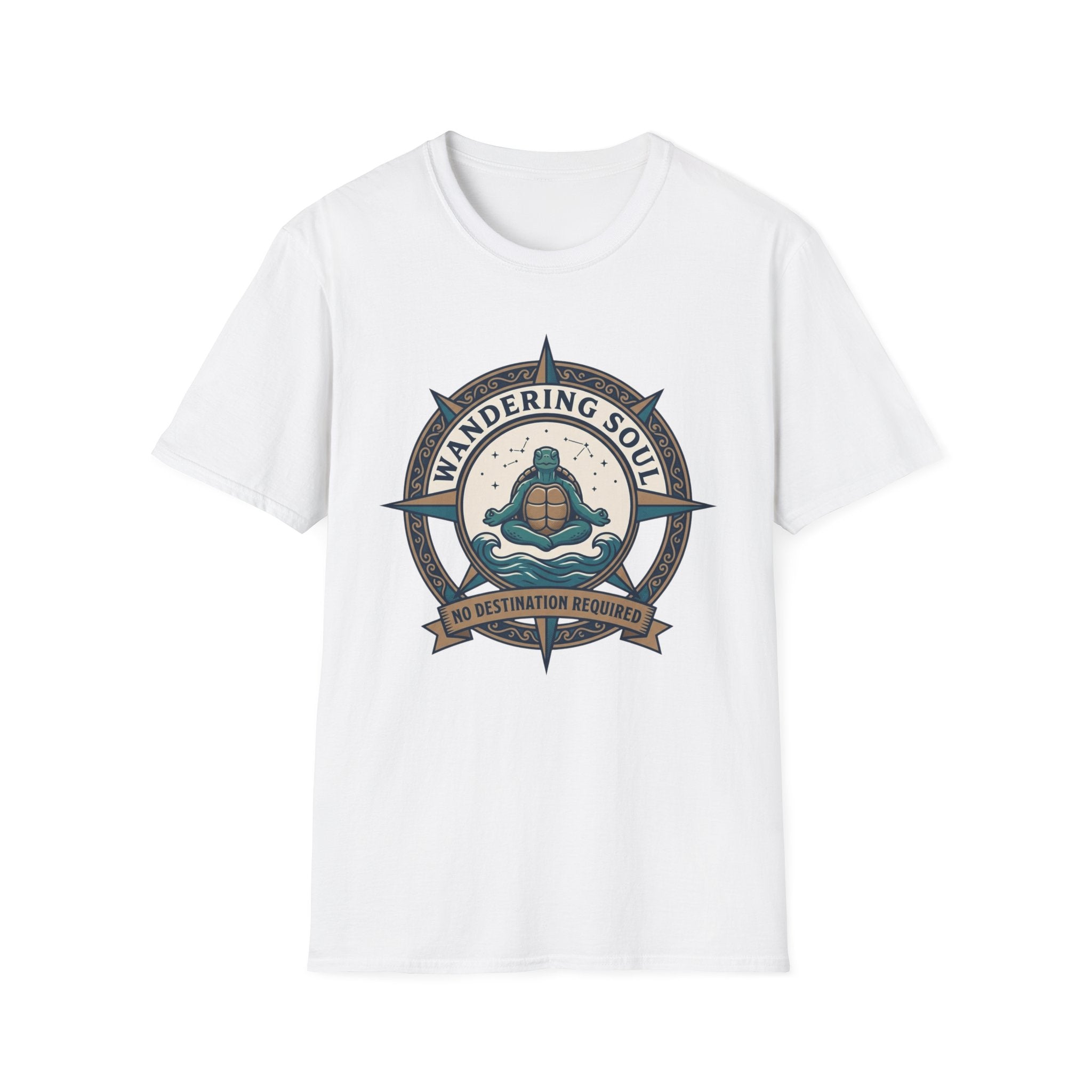 Wandering Soul Turtle T-Shirt | Adventure Graphic Tee for Travelers