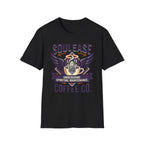 Soulease Coffee Co. T-Shirt | 'Undergoing Spiritual Maintenance' Winged Coffee Logo