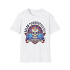 Solar Powered (Barely) T-Shirt | Funny Skull Solar Energy Tee