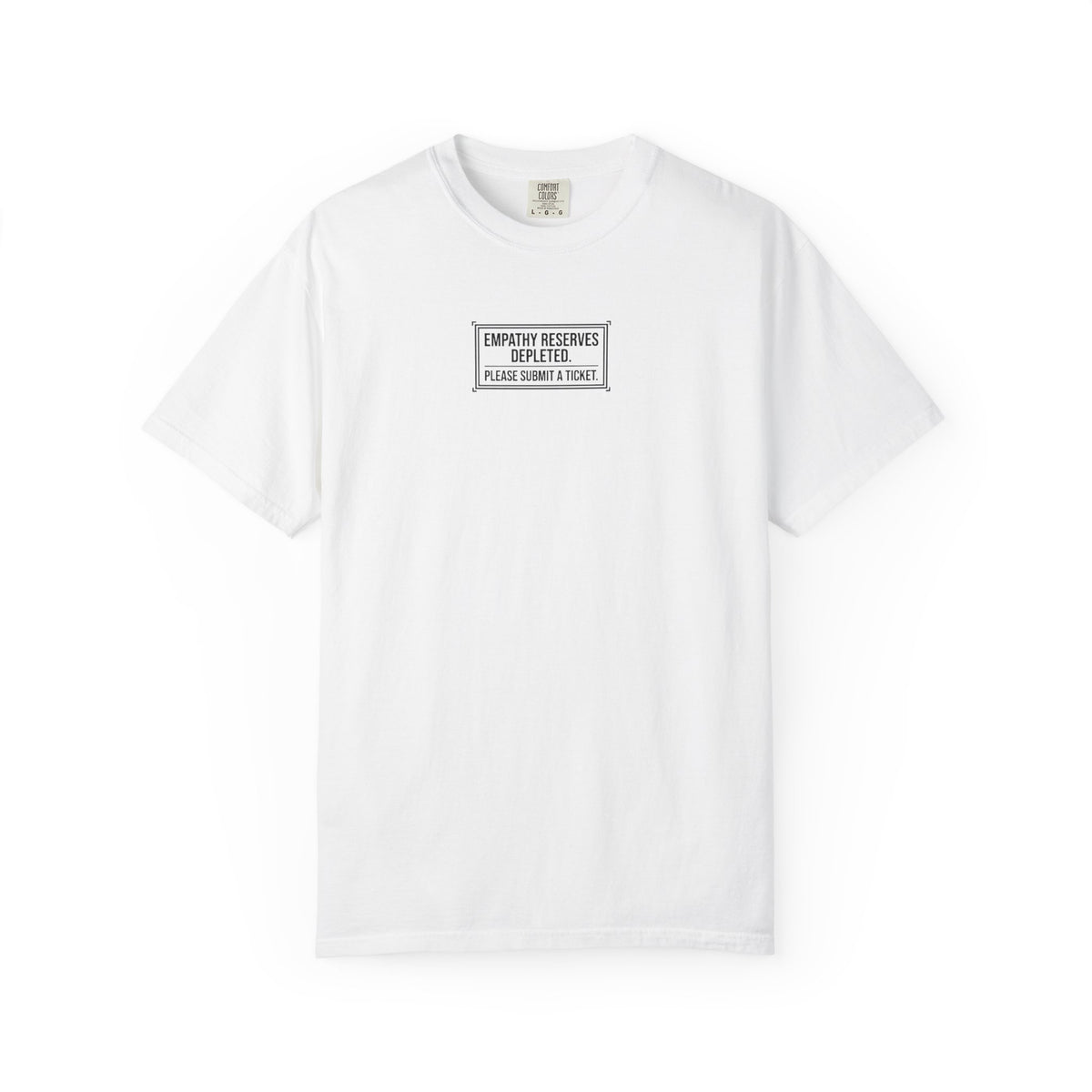 Empathy Reserves Depleted T-Shirt