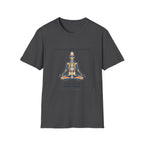 System Upgrade In Progress T-Shirt | Chakra Meditation Skeleton Graphic