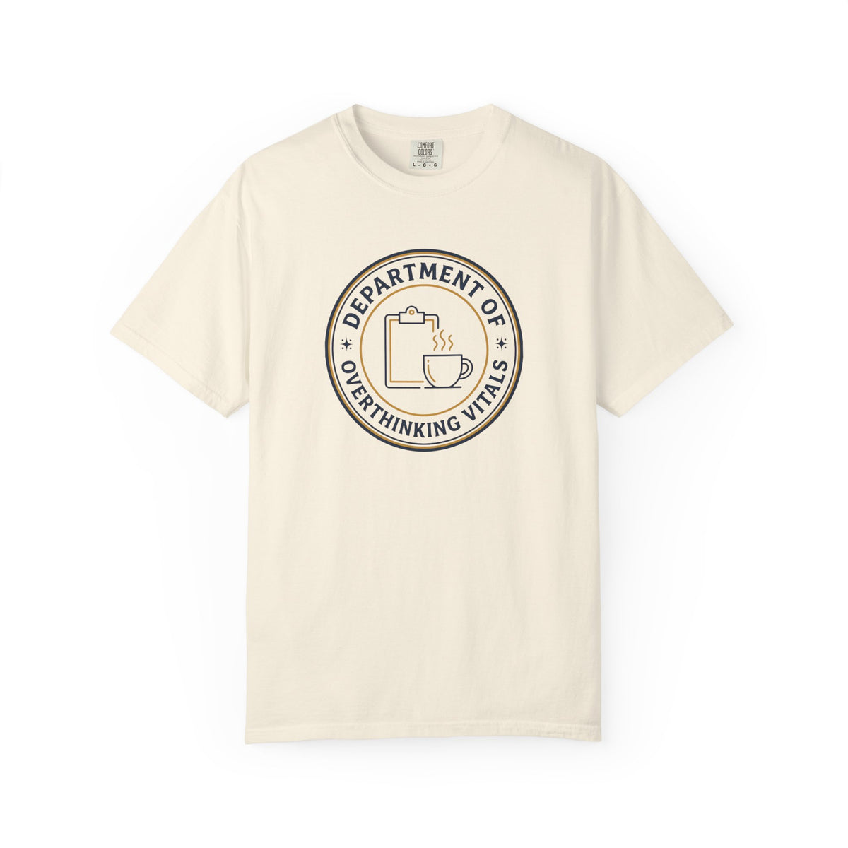 Department of Overthinking Vitals T-Shirt