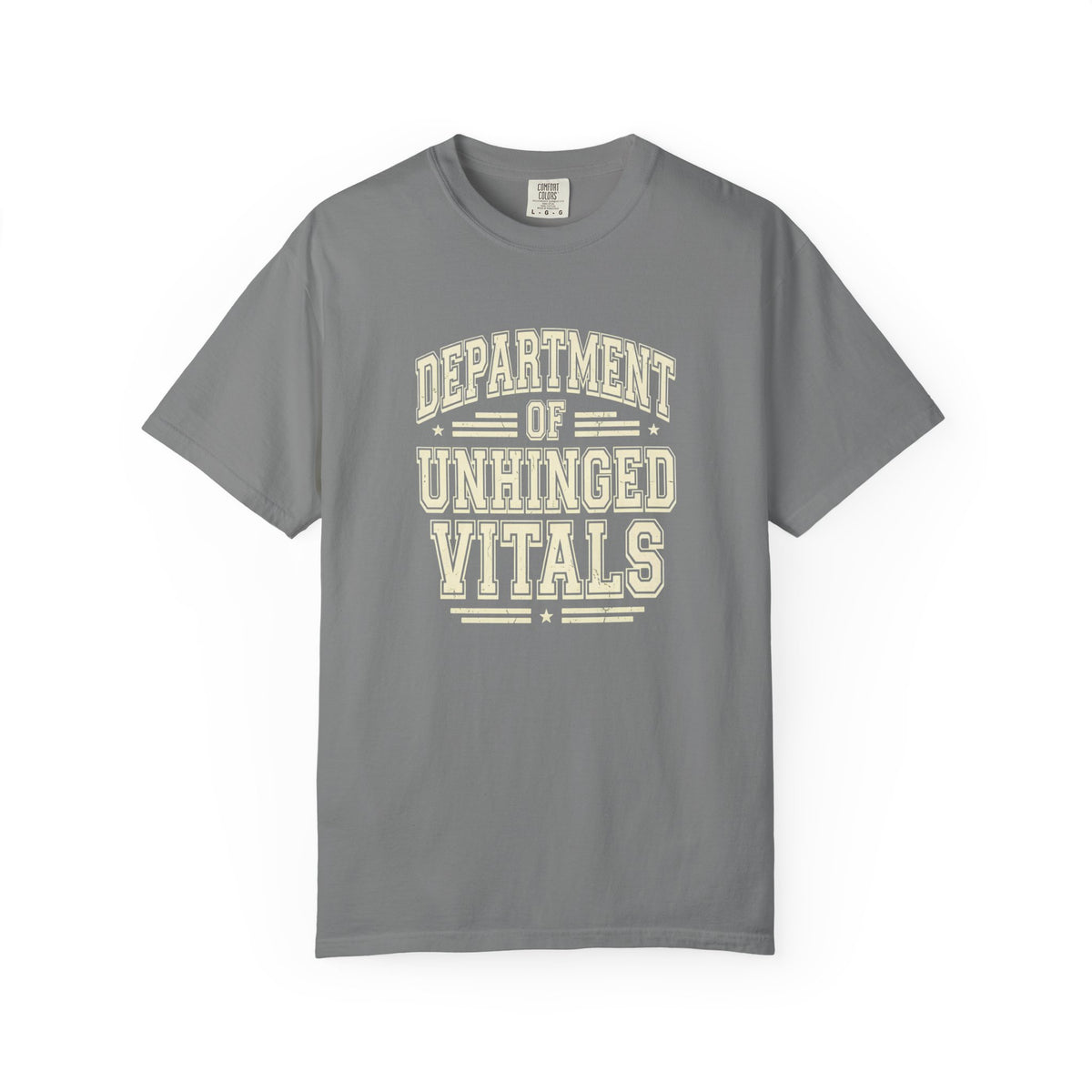 Department of Unhinged Vitals T‑Shirt