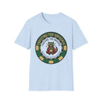Trusting the Universe Racoon T-Shirt | Spiritual Positive Vibes Graphic Tee