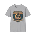 Roaming Spiritually RV T-Shirt | Retro Camper Moon Graphic Tee