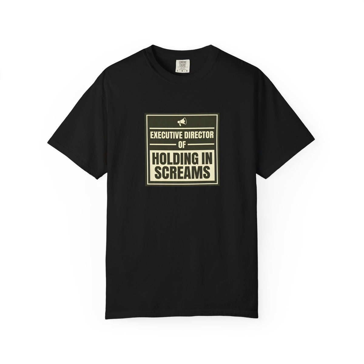 Executive Director of Holding in Screams T-Shirt