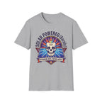 Solar Powered (Barely) T-Shirt | Funny Skull Solar Energy Tee