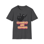 Grounded and Growing T-Shirt | Playful Yoga Cat Graphic Tee