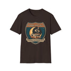 Roaming Spiritually RV T-Shirt | Retro Camper Moon Graphic Tee