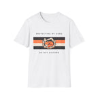 Protecting My Aura T‑Shirt | Cute Sleeping Fox Graphic Tee (Do Not Disturb)