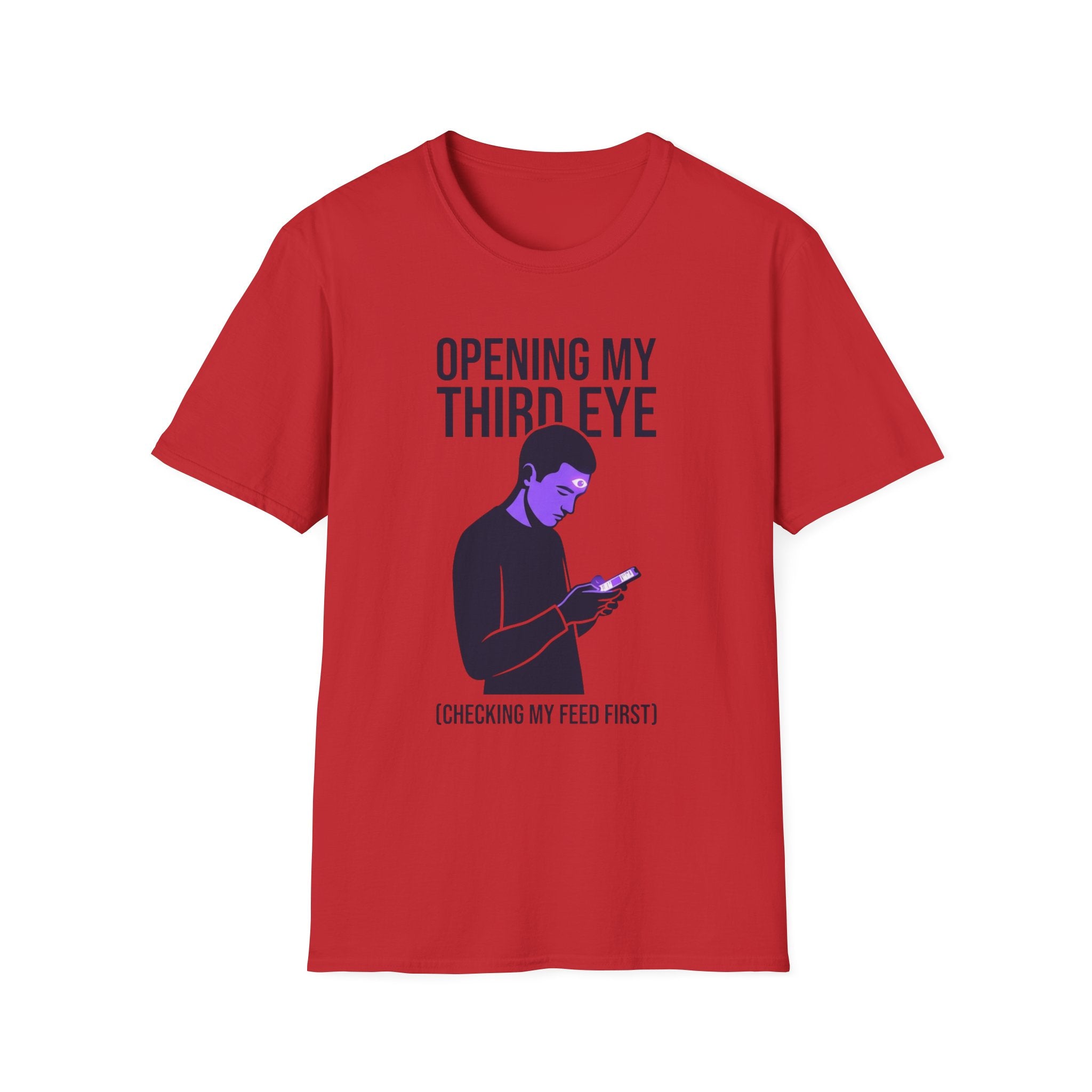 Third Eye T-Shirt — "Opening My Third Eye" Spiritual Graphic Tee
