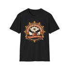 Caffeinated Enlightenment Tee | 'Brewing Inner Peace' Coffee Graphic T-Shirt