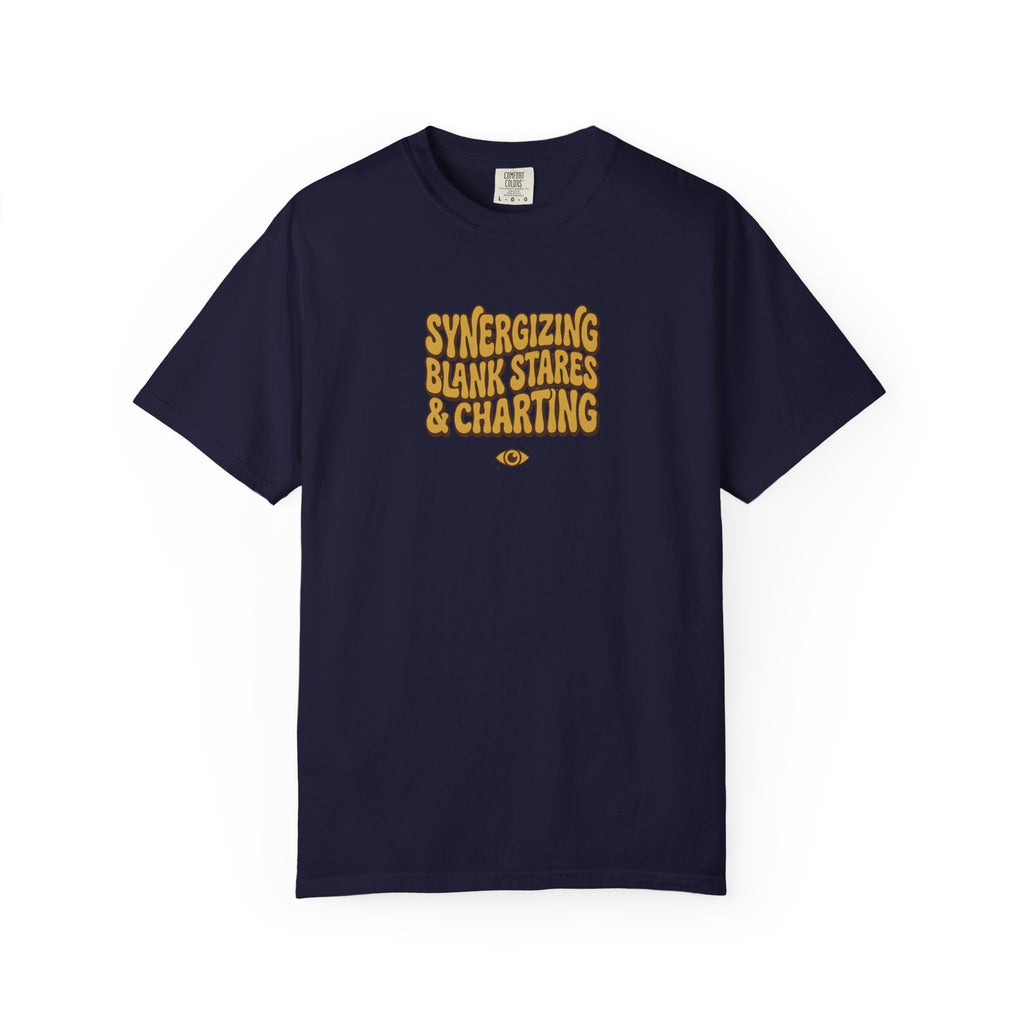 Synergizing Blank Stares & Charting T-Shirt
