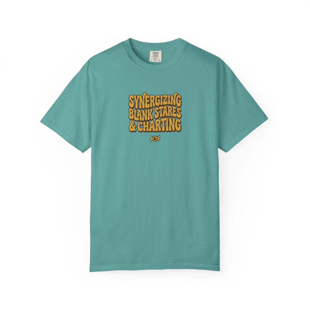 Synergizing Blank Stares & Charting T-Shirt