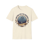 Waiting for the Universe T-Shirt | Moody Cloud Graphic Tee ("Divine Timing")