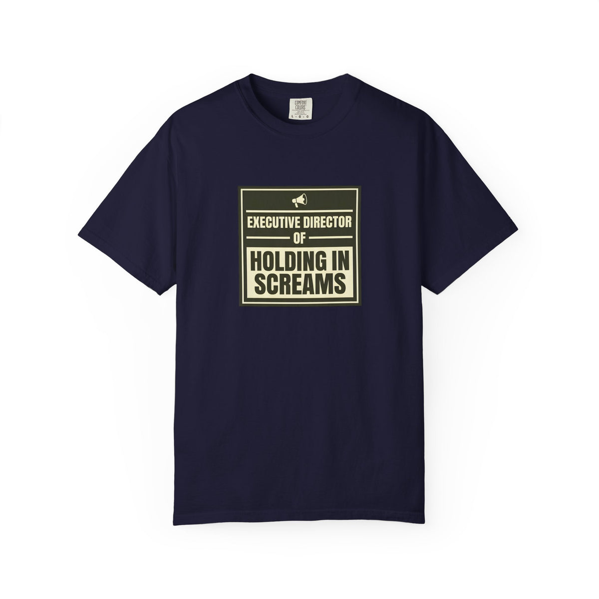 Executive Director of Holding in Screams T-Shirt