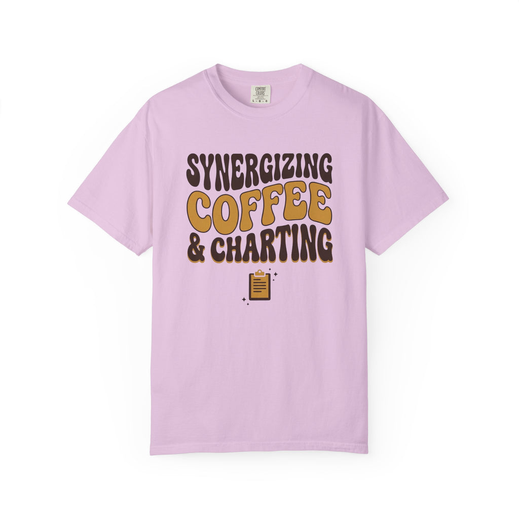 Synergizing Coffee & Charting T-Shirt