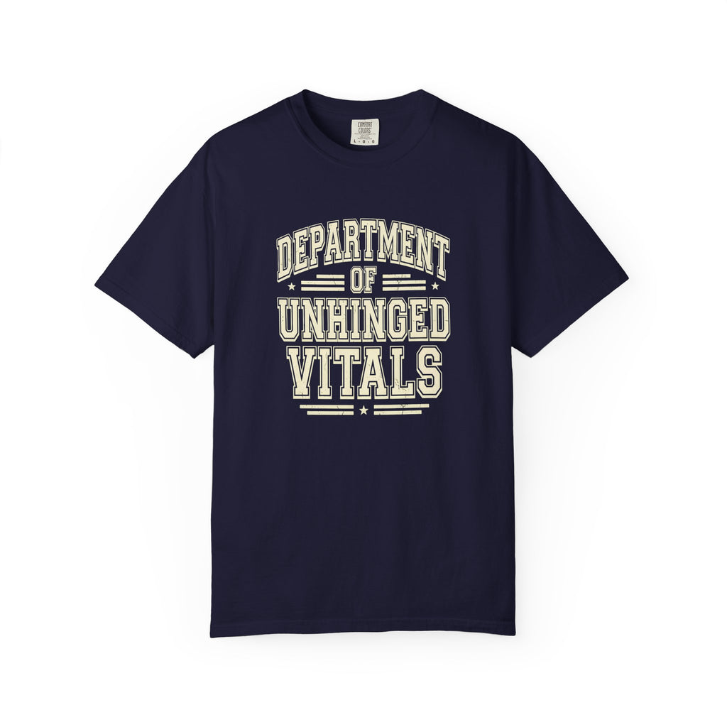 Department of Unhinged Vitals T‑Shirt