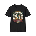 Peacefully Unavailable Fox T-Shirt | 'Recharging Spirit' Cute Night Moon Graphic Tee