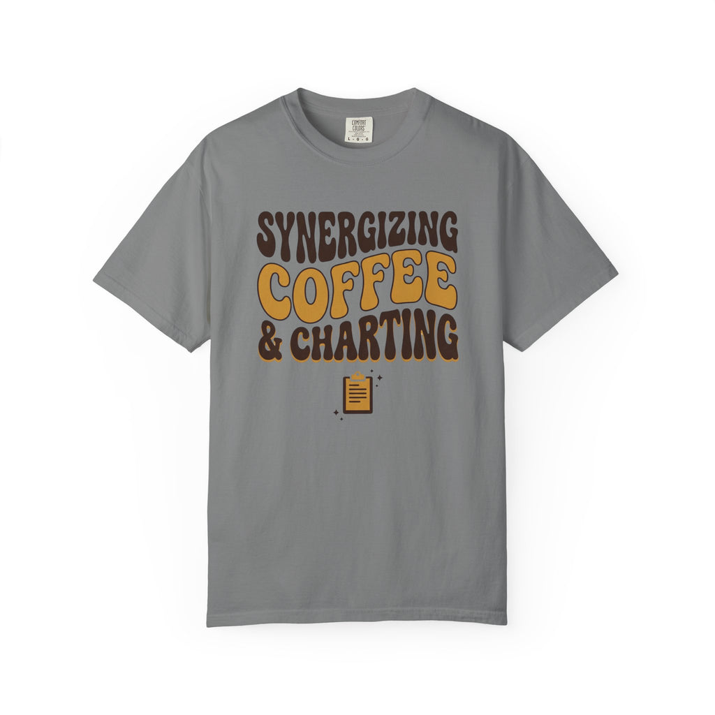 Synergizing Coffee & Charting T-Shirt
