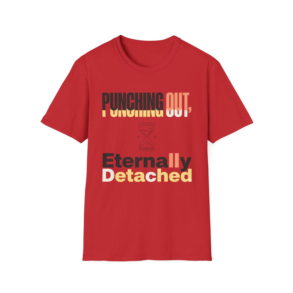 Punching Out T-Shirt | “Eternally Detached” Retro Graphic Tee