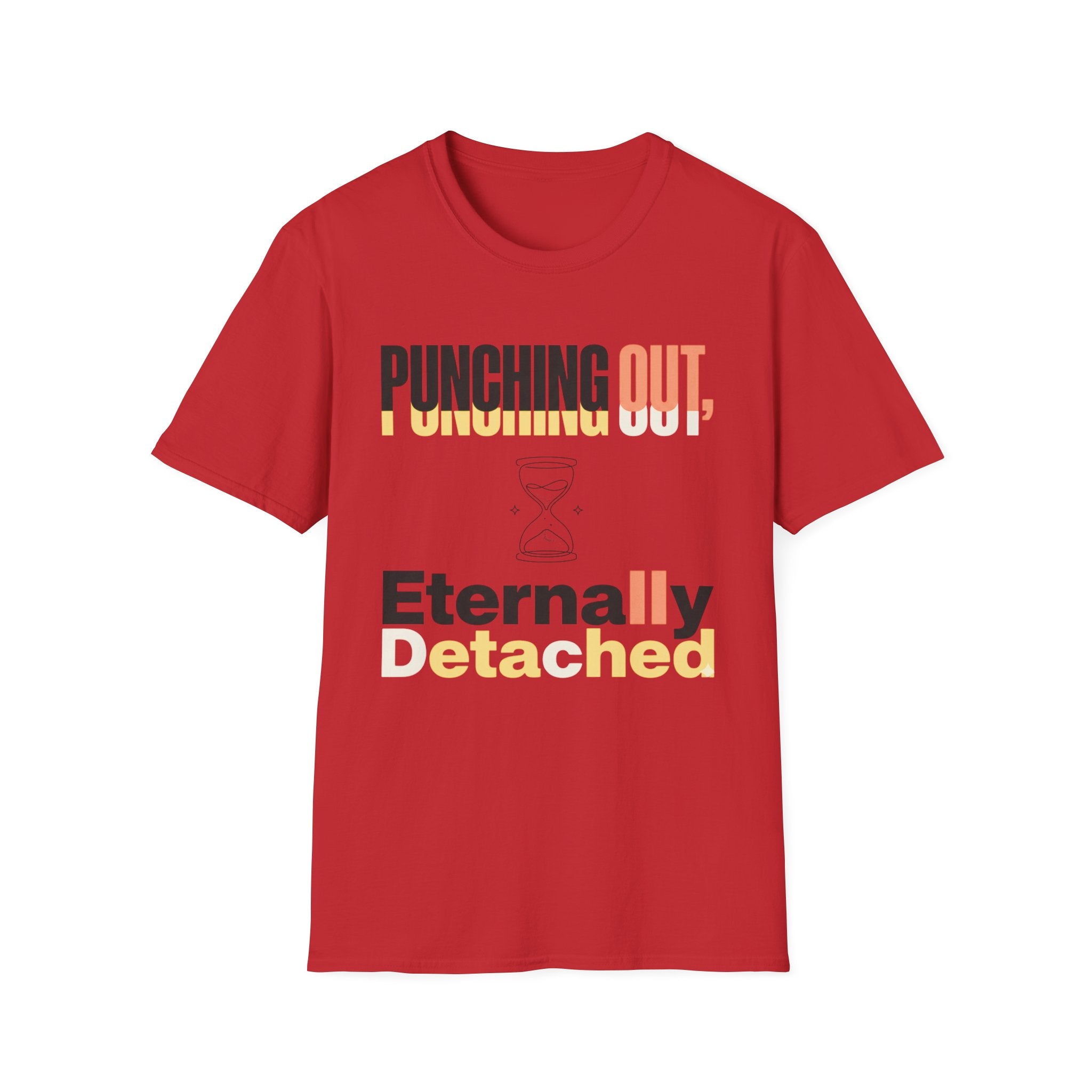 Punching Out T-Shirt | “Eternally Detached” Retro Graphic Tee