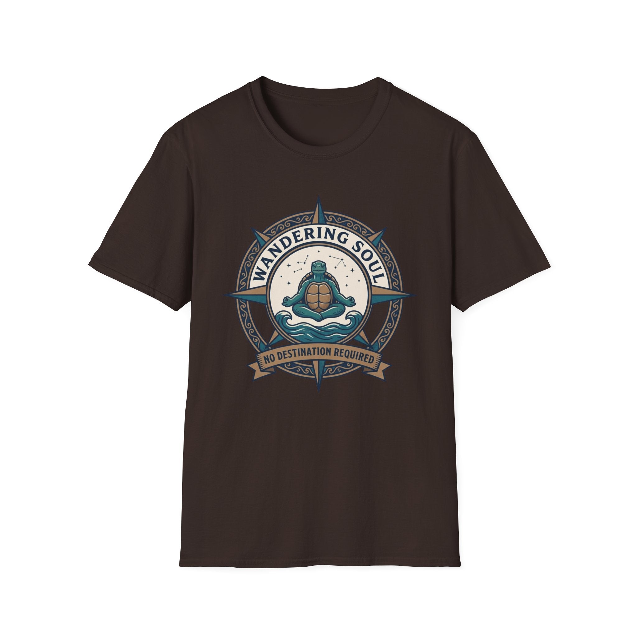 Wandering Soul Turtle T-Shirt | Adventure Graphic Tee for Travelers