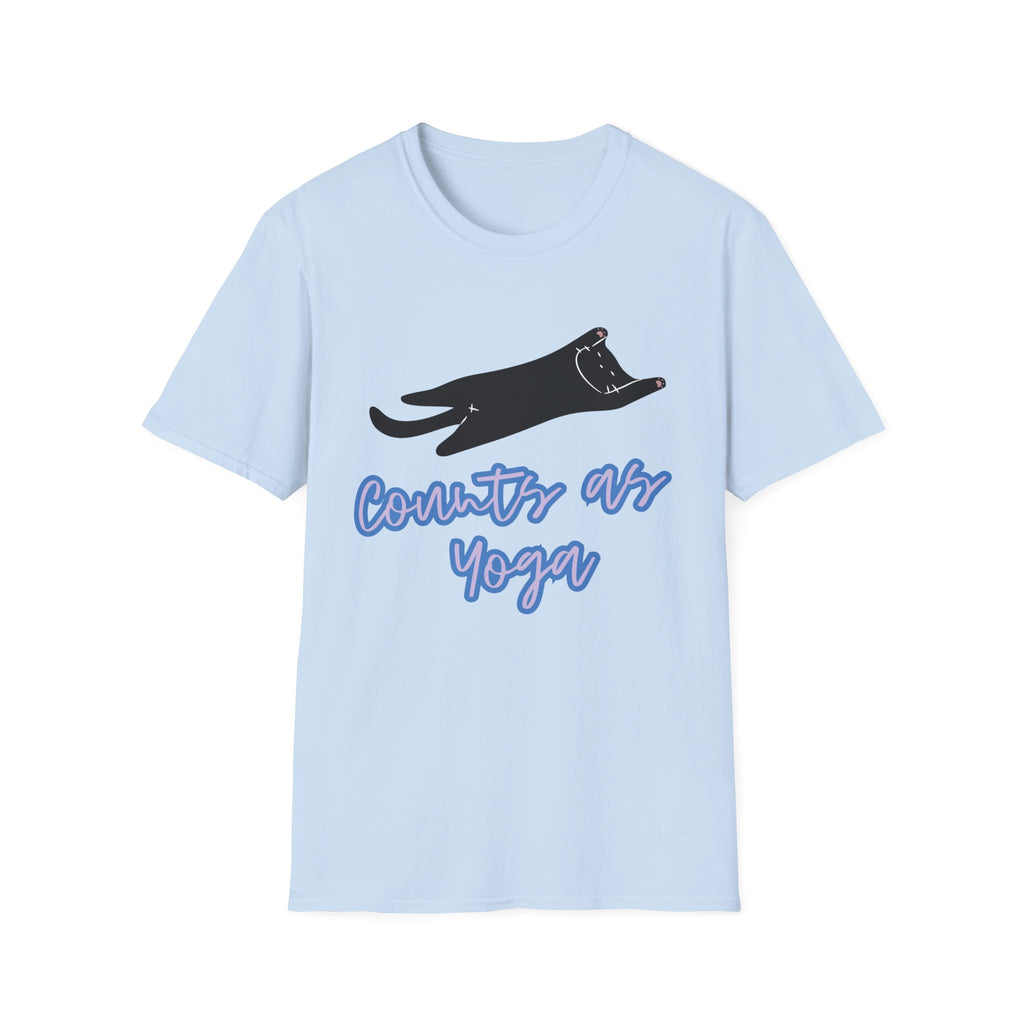 Country Air Yoga T-Shirt | Relaxed Cat Stretch Tee