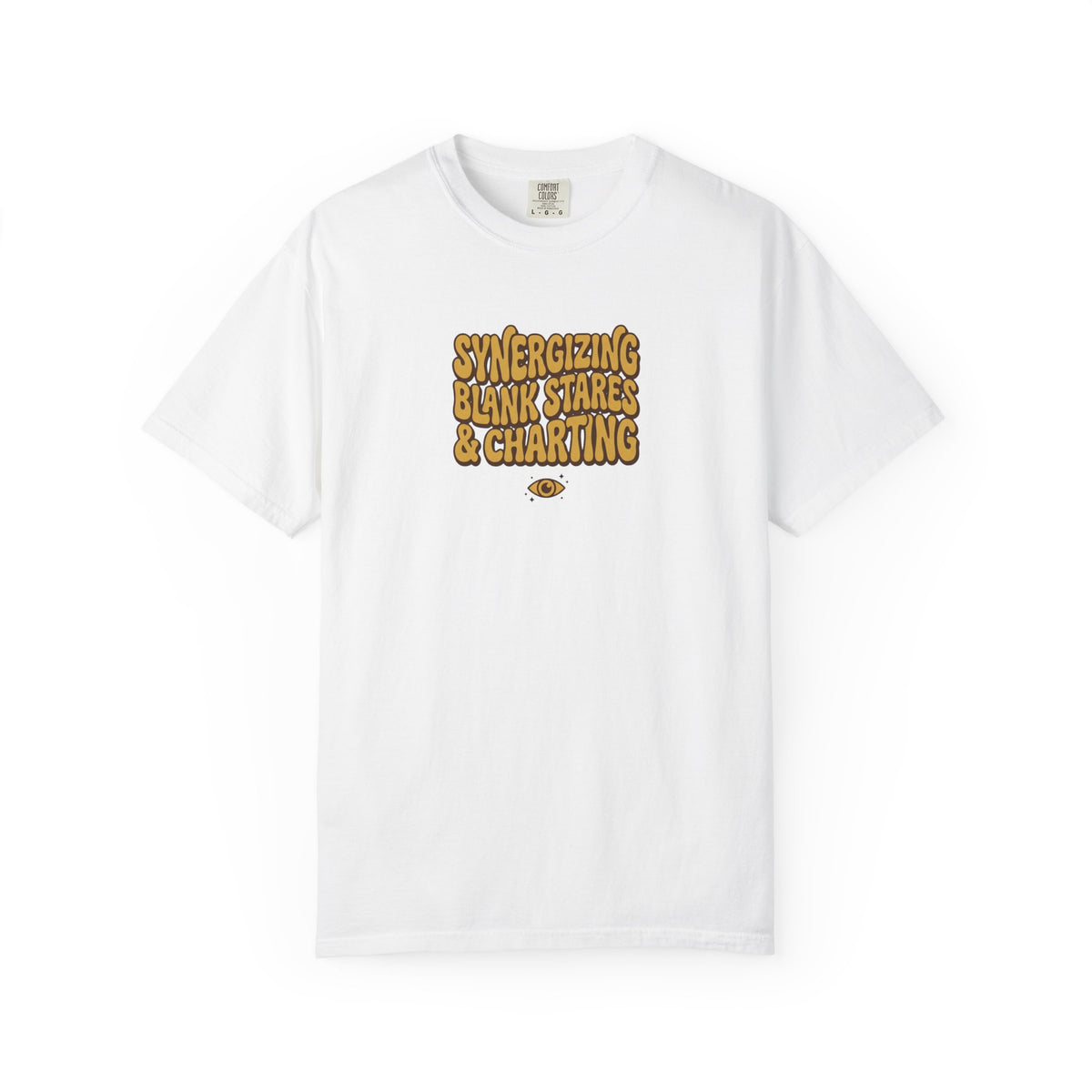 Synergizing Blank Stares & Charting T-Shirt