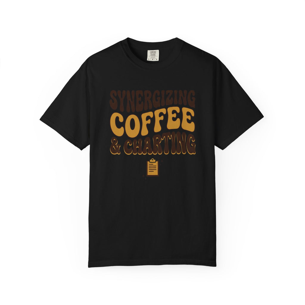 Synergizing Coffee & Charting T-Shirt