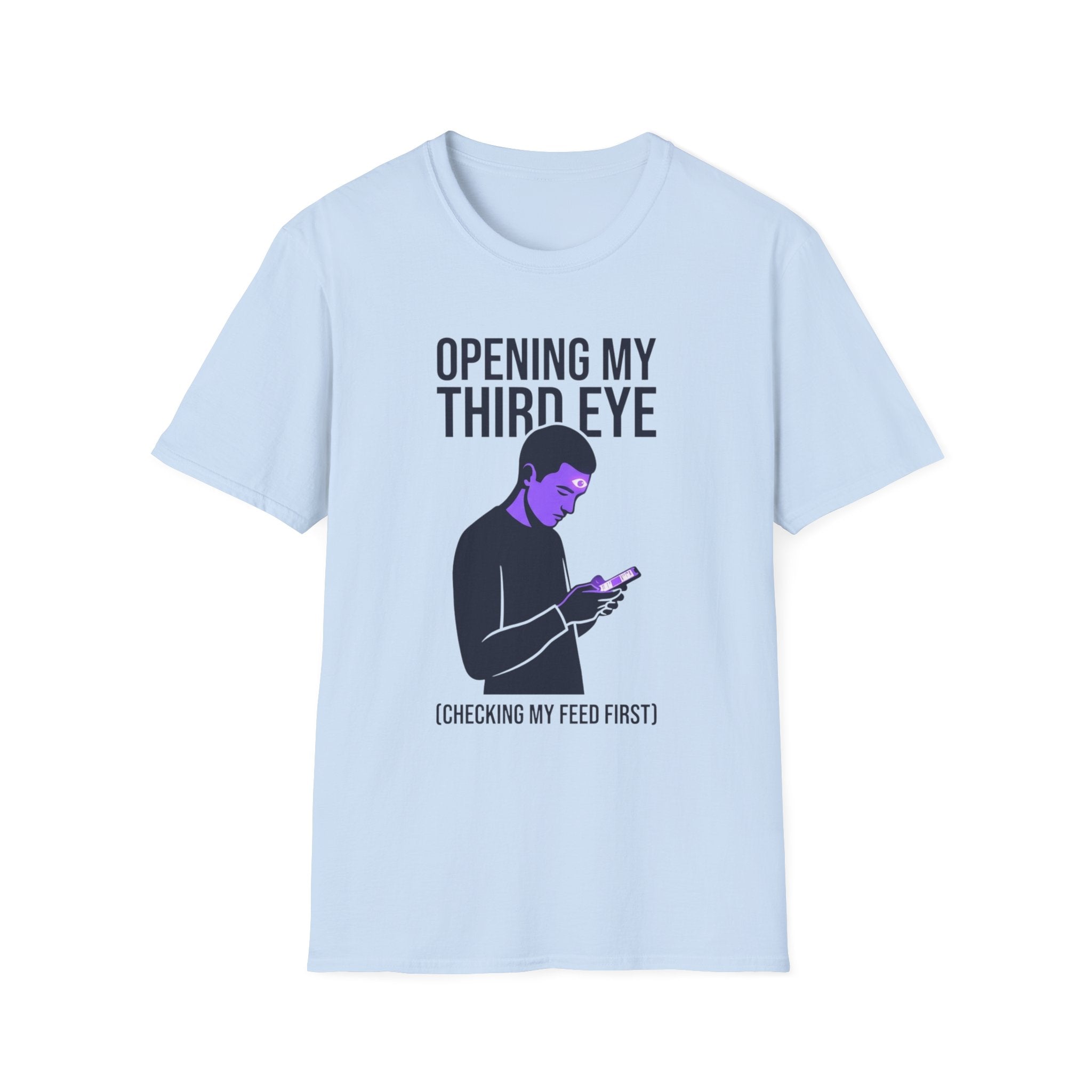 Third Eye T-Shirt — "Opening My Third Eye" Spiritual Graphic Tee